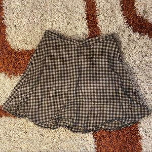 Garage Plaid Skater Skirt Size XS